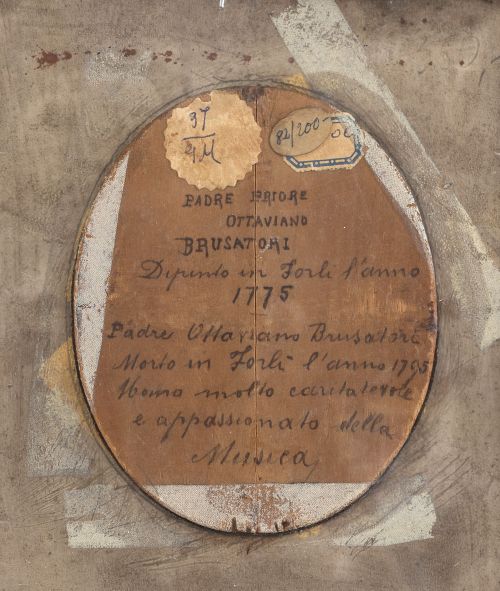 ESCUELA ITALIANA, H. 1775Retrato de Ottaviano Brusatori