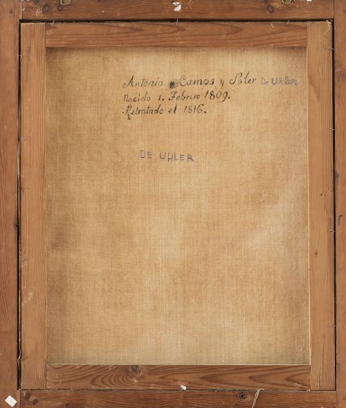 UHLER (Menorca, siglo XIX)Retrato de Mariana Camps y Sole