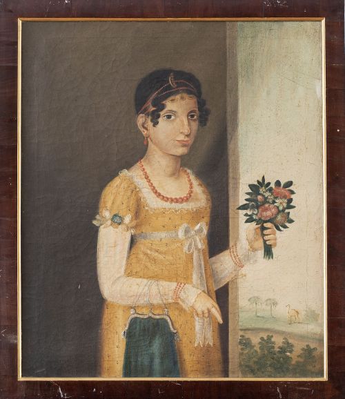 UHLER (Menorca, siglo XIX)Retrato de Mariana Camps y Sole