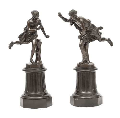 Achille Collas (1795-1859)Atalante e HipómenesBronce pa