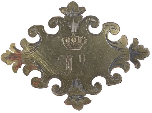 Caja de tocador Napoleón III con marquetería "boulle" en ca