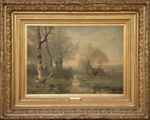 ISIDORE MEYERS (Bélgica, 1836-1917)Effet du Matin