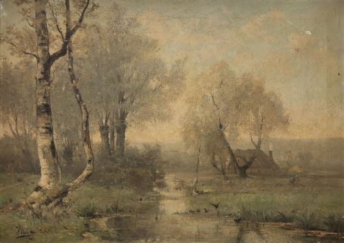 ISIDORE MEYERS (Bélgica, 1836-1917)Effet du Matin