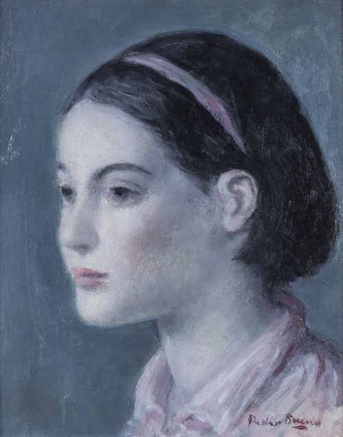 PEDRO BUENO (Villa del Río, 1910 - Madrid, 1993)Cabeza de