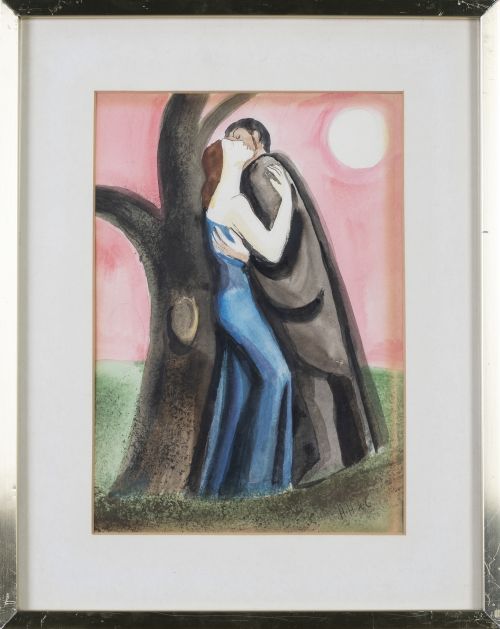HIPÓLITO HIDALGO DE CAVIEDES (Madrid, 1902 - 1994)Enamora
