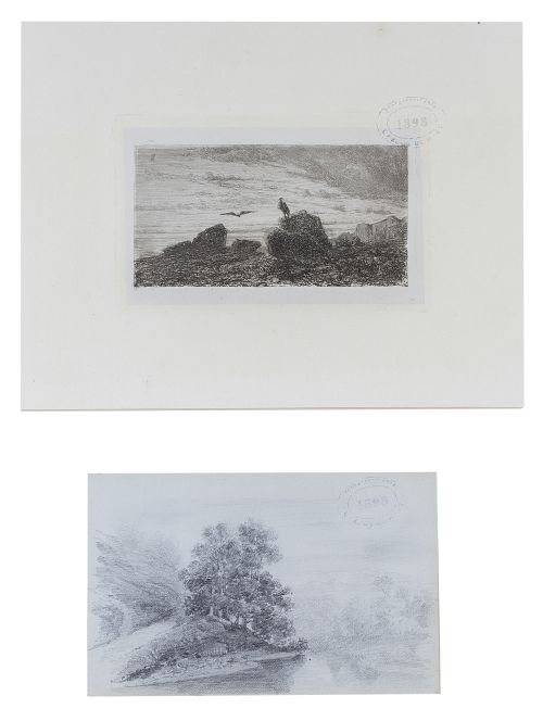 CARLOS DE HAES (Bruselas, 1826-Madrid, 1898)Apunte de un 