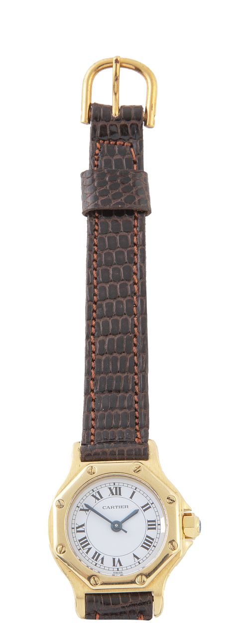 Reloj de pulsera CARTIER Santos Octagon en oro de 18K