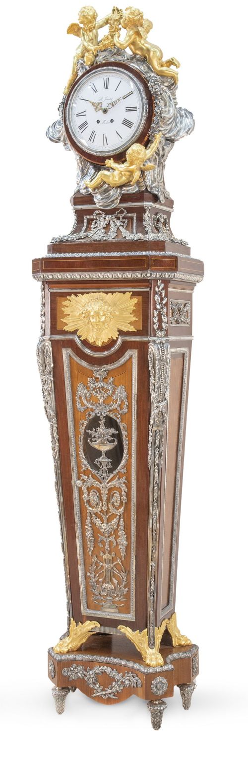 "R. Jeantet Morbier".Reloj regulador de caja de alta de e