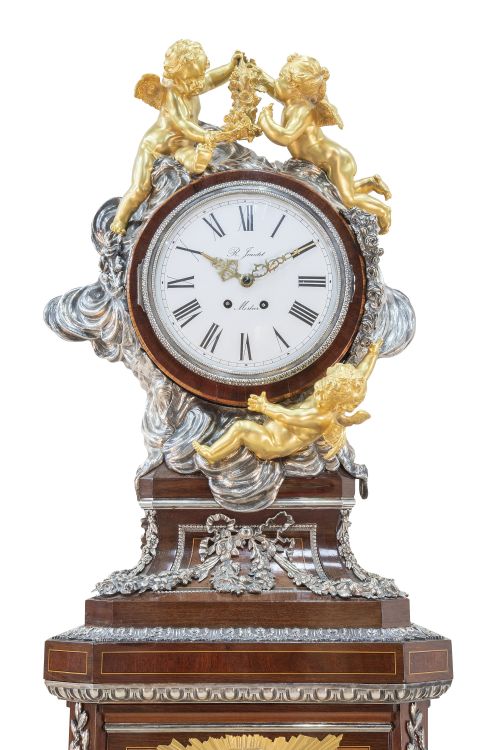 "R. Jeantet Morbier".Reloj regulador de caja de alta de e