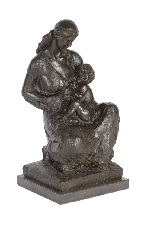 SEBASTIÁN MIRANDA (Oviedo, 1885 - Madrid, 1975)Maternidad