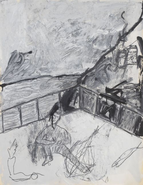 HORACIO SAPERE (Buenos Aires, 1951)Personaje sentado