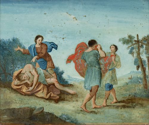 ESCUELA ITALIANA, FF. SIGLO XVIIIPasaje de la historia de