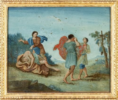 ESCUELA ITALIANA, FF. SIGLO XVIIIPasaje de la historia de