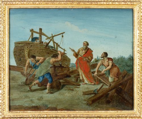 ESCUELA ITALIANA, FF. SIGLO XVIIIPasaje de la historia de