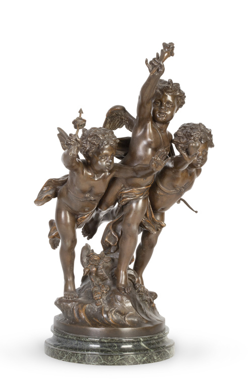 Siguiendo a Jean Louis Gregoire (1840 - 1890)."El amor ve