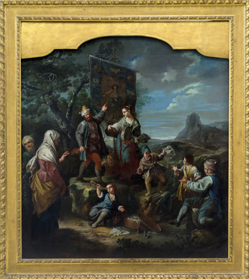 ESCUELA BOLOÑESA, PRIMERA MITAD DEL SIGLO XVIIIFamilia de 