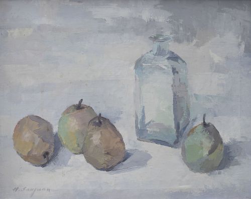 MANUEL HERNÁNDEZ SANJUANFrasca y peras, 1978