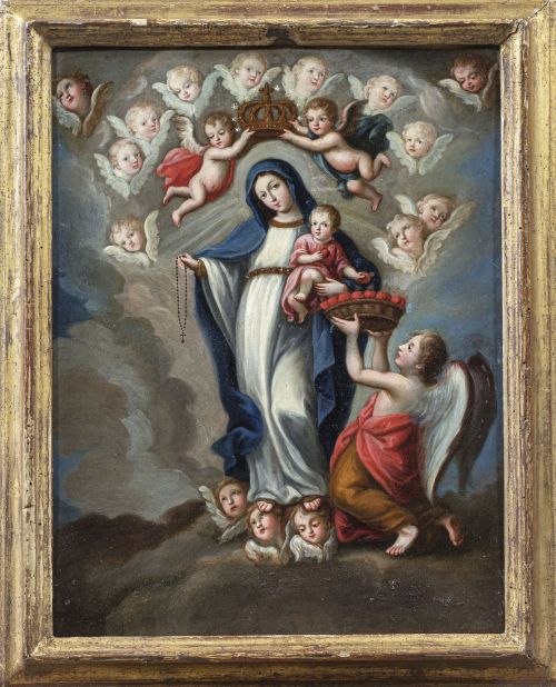 ESCUELA MEXICANA, SIGLO XVIIINuestra Señora de la Luz