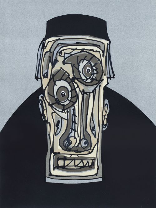 ANTONIO SAURA (Huesca, 1930 -  Cuenca, 1998)El Obispo, 19