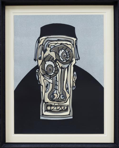 ANTONIO SAURA (Huesca, 1930 -  Cuenca, 1998)El Obispo, 19