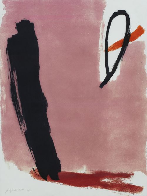 JOSÉ GUERRERO (Granada, 1914 - Barcelona, 1991)Serie El A