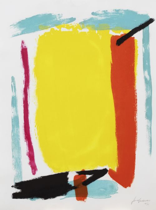 JOSÉ GUERRERO (Granada, 1914 - Barcelona, 1991)Serie El A