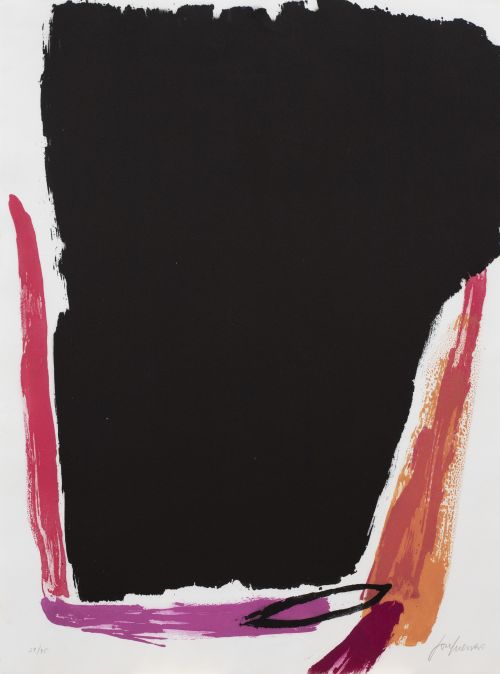 JOSÉ GUERRERO (Granada, 1914 - Barcelona, 1991)Serie El A