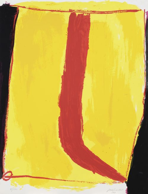 JOSÉ GUERRERO (Granada, 1914 - Barcelona, 1991)Amarillo y