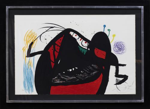 JOAN MIRÓ (Barcelona, 1893 - Palma de Mallorca, 1983)L&#39;Aï