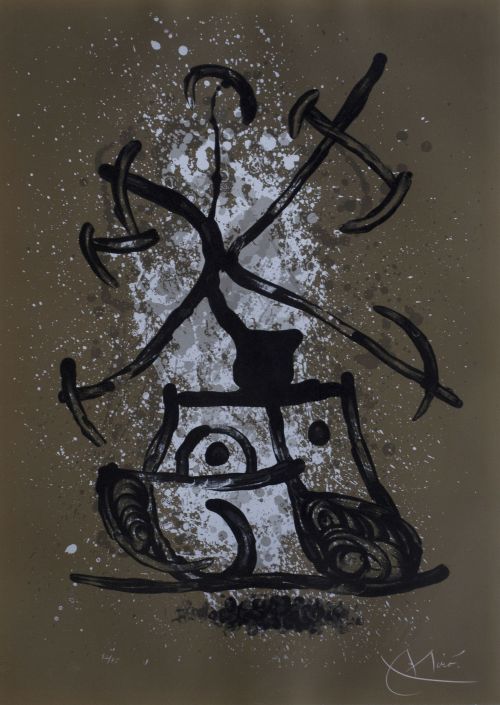 JOAN MIRÓ (Barcelona, 1893 - Palma de Mallorca, 1983)L&#39;en