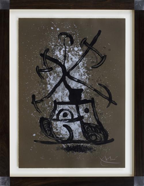 JOAN MIRÓ (Barcelona, 1893 - Palma de Mallorca, 1983)L&#39;en