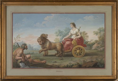 ESCUELA ITALIANA, H. 1800La Tierra