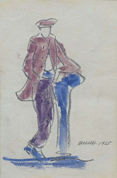 RAFAEL BARRADAS (Montevideo, 1890 - 1929)Marinero, 1925