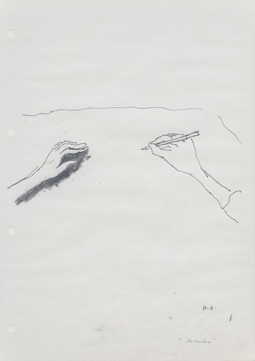 HELENA ALMEIDA (Lisboa, 1934 - Sintra, 2018)Desenho, 1999