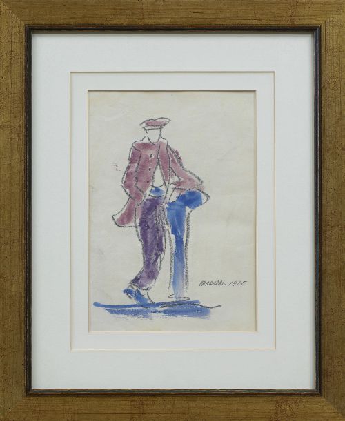 RAFAEL BARRADAS (Montevideo, 1890 - 1929)Marinero, 1925