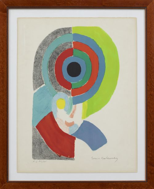 SONIA DELAUNAY (Hradyzk, 1885 - París, 1979)Autoportrait 