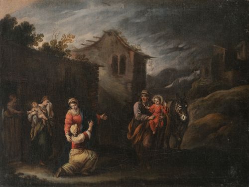 FRANCISCO ANTOLINEZ Y SARABIA (1644-1700)La Huída a Egipto
