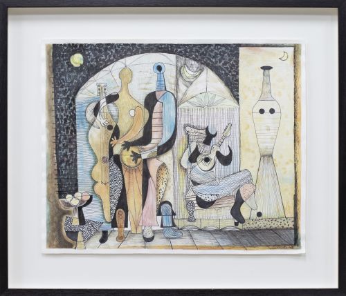 MARIO CARREÑO (La Habana, Cuba, 1913 - Santiago de Chile, C