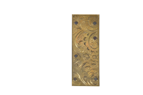 Caja- Licorera Napoleón III de palo de rosa, porcelana esma