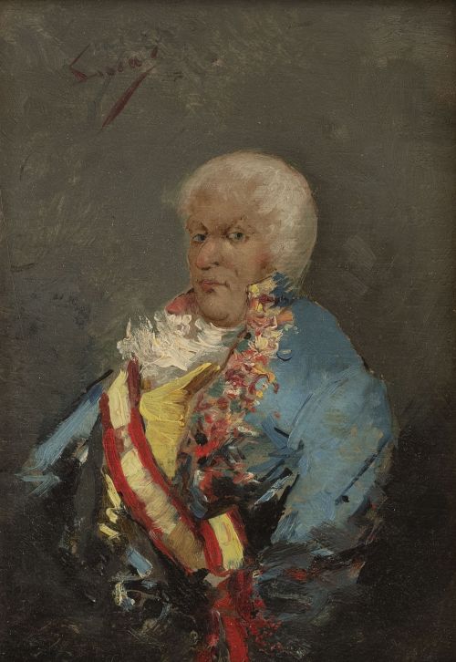 EUGENIO LUCAS VILLAAMIL (Madrid, 1858 - Madrid, 1918)Pare