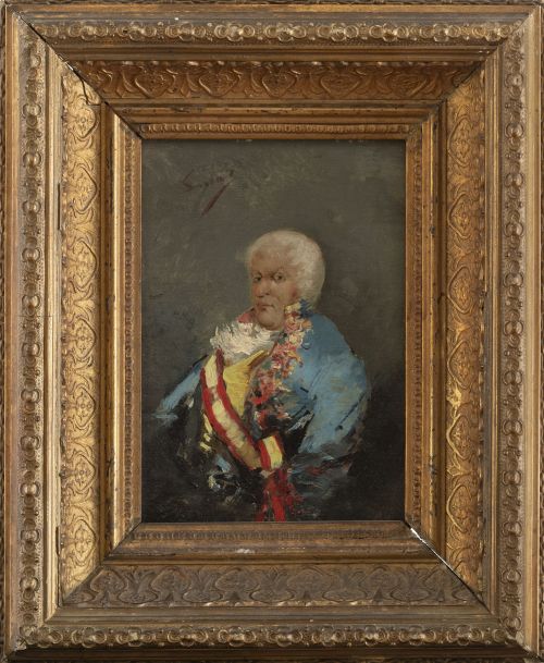 EUGENIO LUCAS VILLAAMIL (Madrid, 1858 - Madrid, 1918)Pare