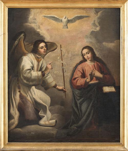 JUSEPE LEONARDO (Calatayud, 1601-Zaragoza, c.1653)Anuncia