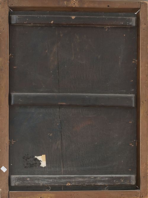 SEGÚN JAN STEEN (1626-1679)Bebedores y fumadores asomados