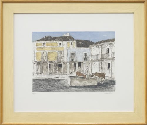 AGUSTÍN REDONDELA (Madrid, 1922 - 2015)Plaza