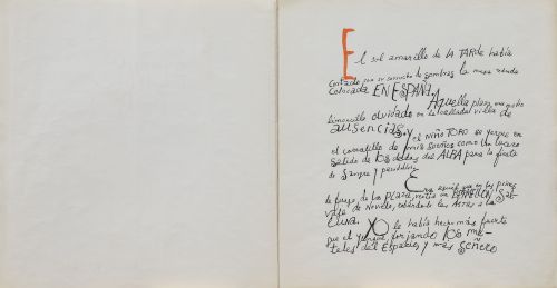 MANOLO MILLARES (Las Palmas de Gran Canaria, 1926 - Madrid,