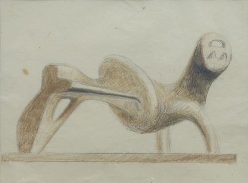 ÁNGEL FERRANT  (Madrid, 1890 - 1961)Boceto para Figura 22