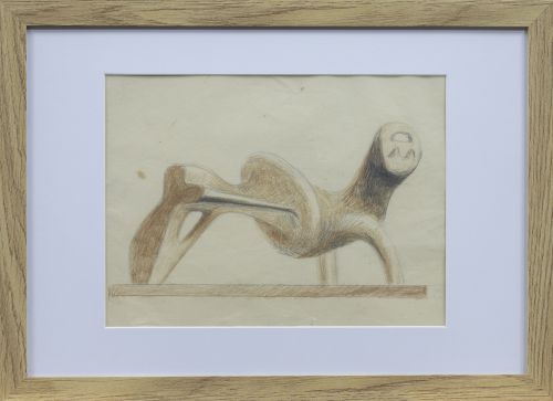 ÁNGEL FERRANT  (Madrid, 1890 - 1961)Boceto para Figura 22