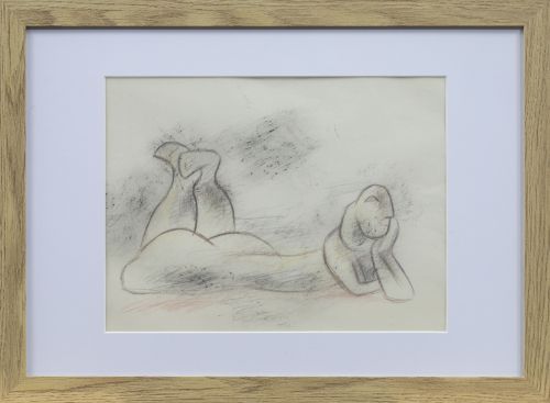 ÁNGEL FERRANT  (Madrid, 1890 - 1961)Sin título (Mujer tum