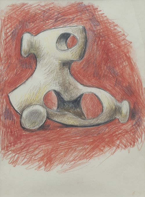 ÁNGEL FERRANT  (Madrid, 1890 - 1961)Sin título (Estudio p