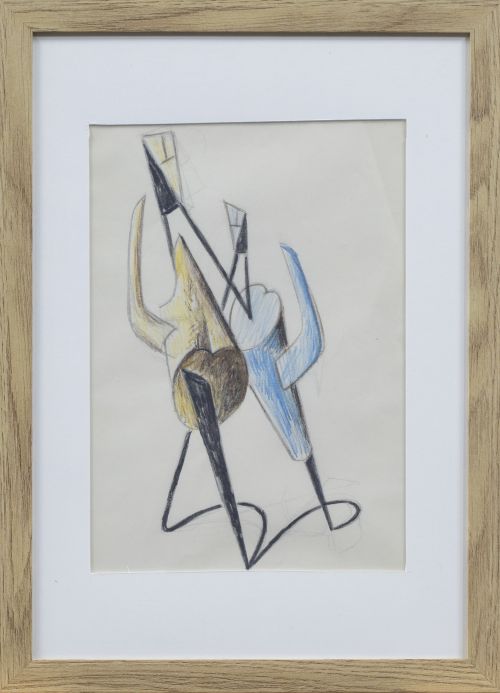 ÁNGEL FERRANT  (Madrid, 1890 - 1961)Sin título (Estudio p